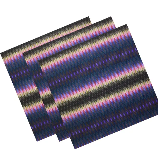 un Tribal Stripe Printed Spandex {4}