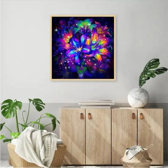 Diamond Painting Kits for Adults-Flowers Diamond Art Kits for Adults,5D Floral Diamond Painting Flowers {2}