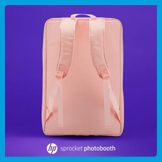 HP Sprocket Photobooth Travel Backpack (Pink), Exclusively for the HP Sprocket Photobooth Printer {3}