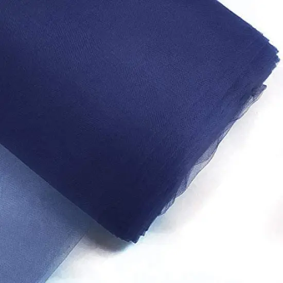 40 Yard Soft Sheer Tulle Fabric Bolt for Wedding Decorations Pew Bows and Crafts 54 inch Width Royel Blue {4}