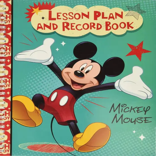 Teacher Record and Lesson Plan Book - 8.5'' x 11'' {1}