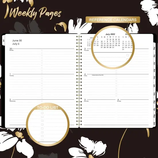 Academic Calendar Planners 2025-2026 - Floral Cove {3}