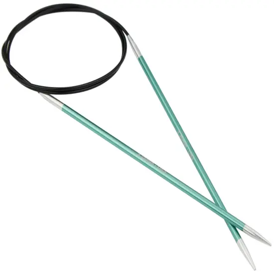 KnitPro-Zing Fixed Circular Needles 32"-Size 3/3.25mm {3}