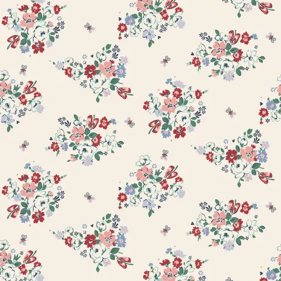 Cath Kidston Clifton Floral Cream {2}