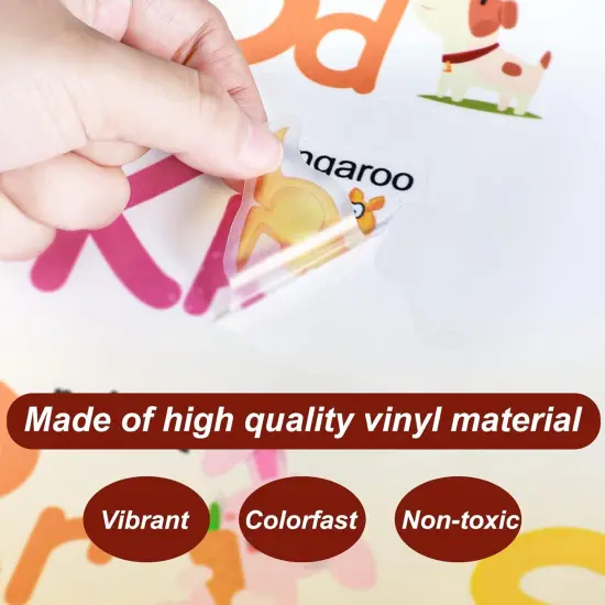 4 Sheets Number Wall Decals Numbers Learning Children Wall Decals {2}