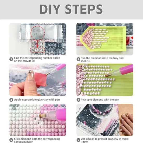 Flame Volcano Dragon Diamond Painting Kit for Adults {3}