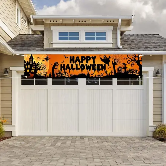 Happy Halloween Banner Halloween Party {5}