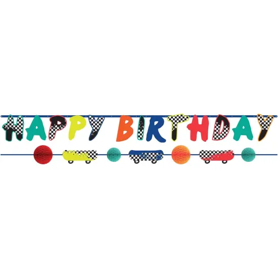 Skater Party Birthday Banner - 2ct {1}