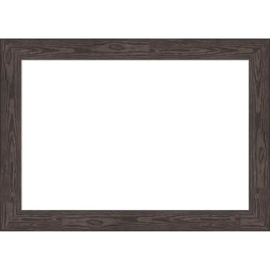 Bridge Framed Dry Erase Magnetic Board Black {6}