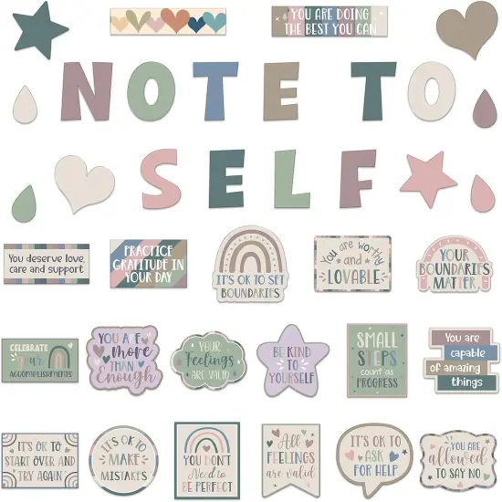 36 Pcs Mental Health Classroom Themes Decoration {1}