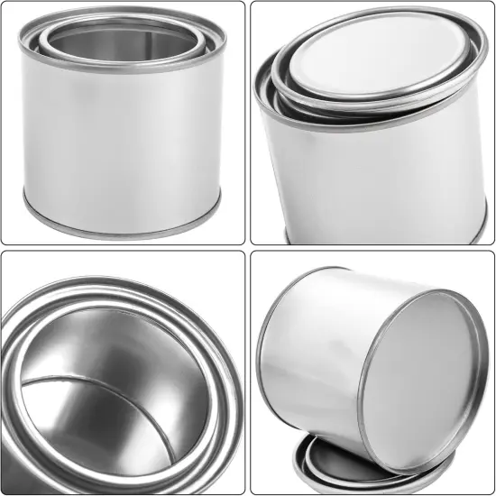 8 Pack Metal Paint Cans {5}