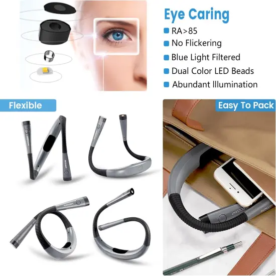 3-Color & 6-Brightness Reading Light {4}