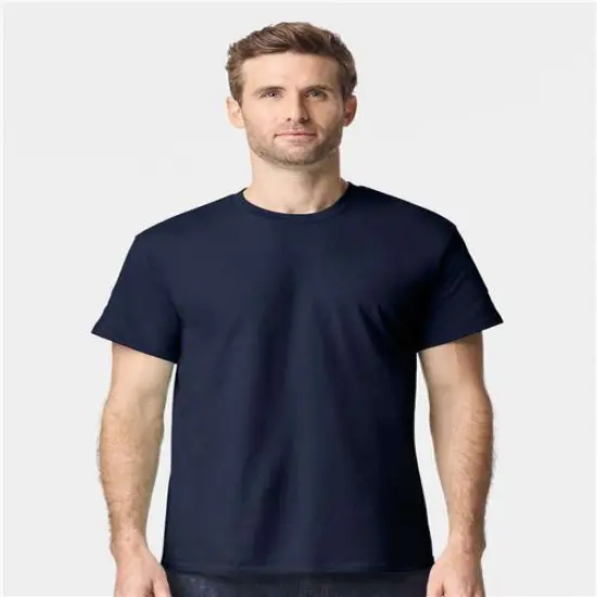 Durable Everyday T-Shirt Heavy Cotton Fabric with Relaxed Fit Aquatic {4}