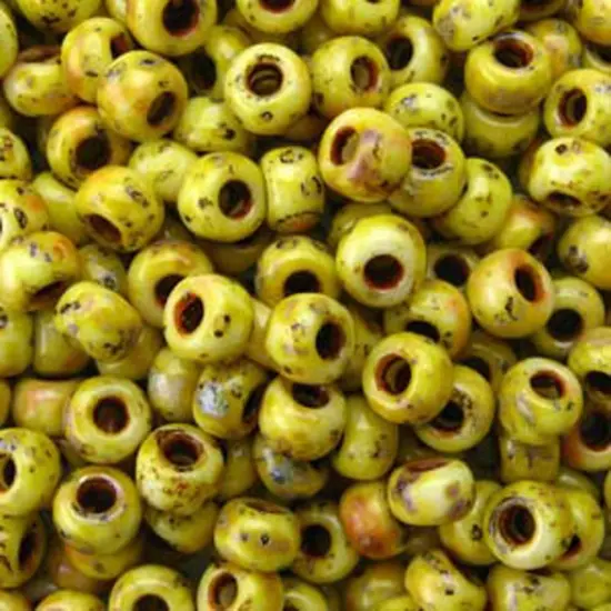 Picasso Canary Yellow Matte 22 Grams Miyuki 8/0 Seed Bead 22 Gram {1}