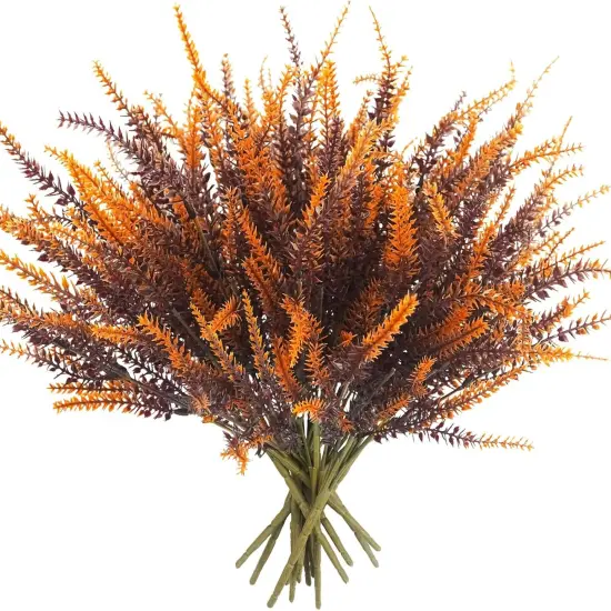 12 Bundles Artificial Fall Flowers Outdoors Fake Fall {1}
