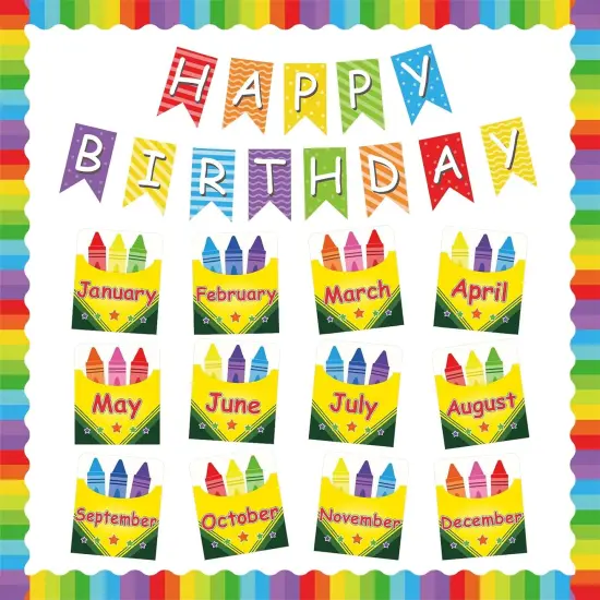 Happy Birthday Bulletin Board Set {1}