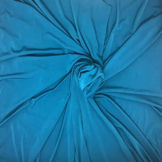 1 Yard ITY Knit Solid Fabric Smooth, Durable, and Stretchy 58/60 Inches Wide Black {5}