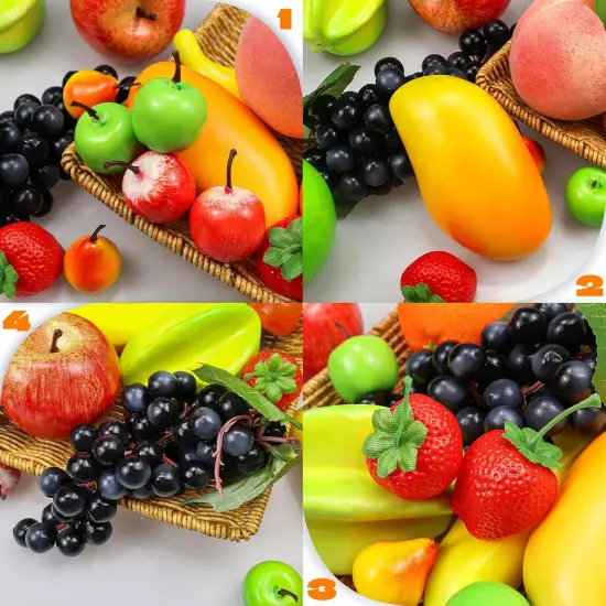 12 Kinds of Artificial Fruits Pack {2}