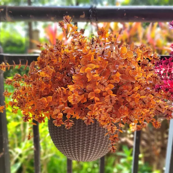 Artificial Fall Flower- 12 PCS {2}