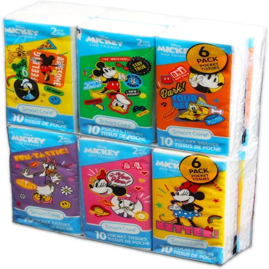 12 Packs of 10 Sheets (120 Tissues) & Sticker {2}