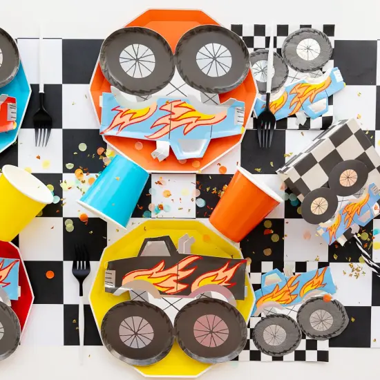 FANCY BLACK & WHITE CUTLERY {5}