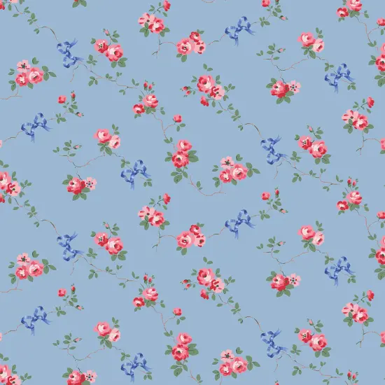 Cath Kidston Rose & Bows Blue {2}