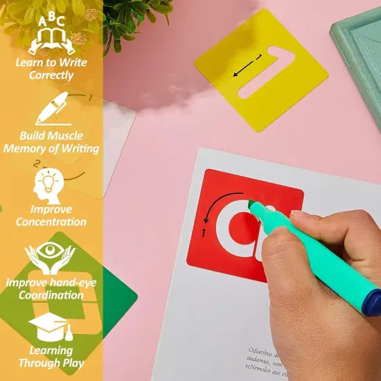 72 Pieces Preschool Letters and Numbers {3}