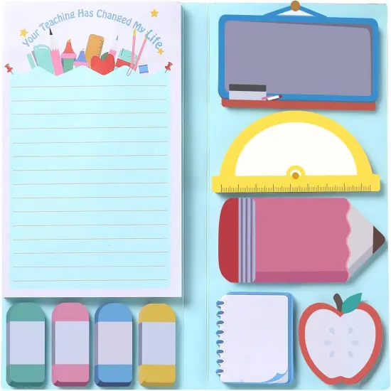 Blackboard Sticky Notes Set (Blue Background) {2}