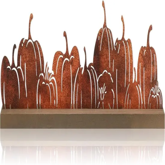 Thanksgiving Pumpkin Table Centerpieces {1}