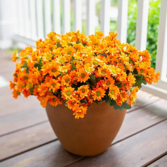 Artificial Flowers for Outdoors Fall Decoration {5}