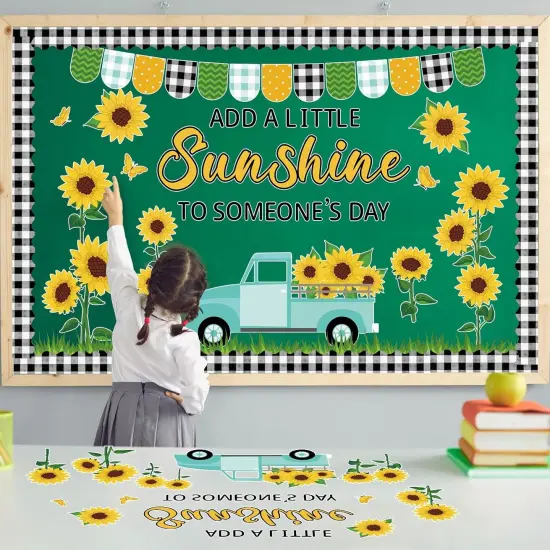 Sunflower Truck Classroom Bulletin Board {2}