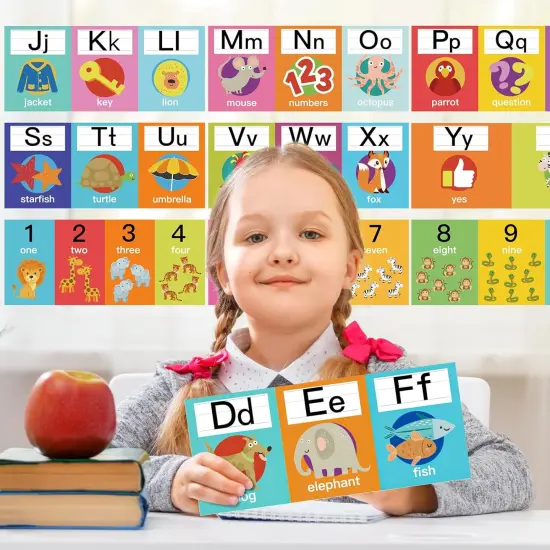12Pcs Alphabet for Classroom Wall {3}