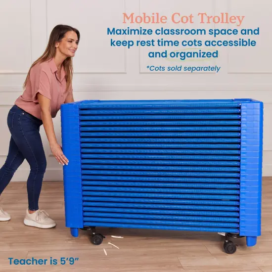 Universal Cot Trolley, Classroom Organization Black {3}