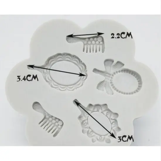 Mirror & Comb Variety Mold {2}