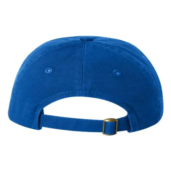 Valucap&reg; Small Fit Bio Washed Dad Hat Royal {2}