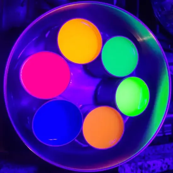 * Sample Pack - Fluorescent Candle Dye Color Chips {2}