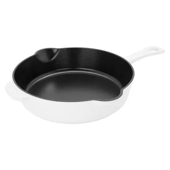 STAUB Cast Iron 8.5-inch Traditional Deep Skillet {7}