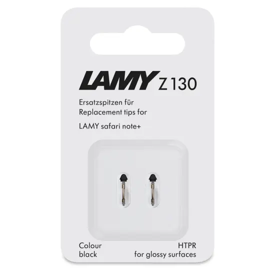 Lamy Safari Note+ Stylus Pen Replacement Tips - Black, Medium, Pkg of 2 {1}