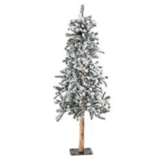 Heavy Flocked Alpine Tree 6ft {1}