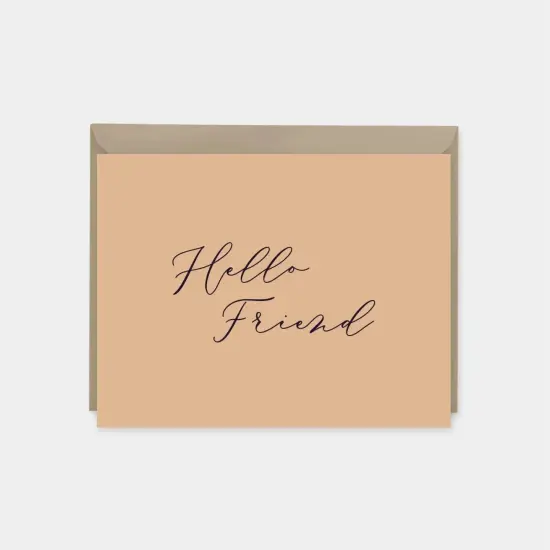 Hello Friend Card Set,Friendship Card {3}