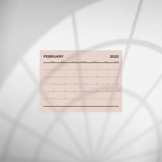 2022 Wall Art Calendar {3}