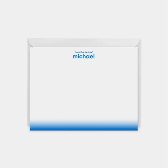 Neon Ombre Edge Note Cards IV {1}