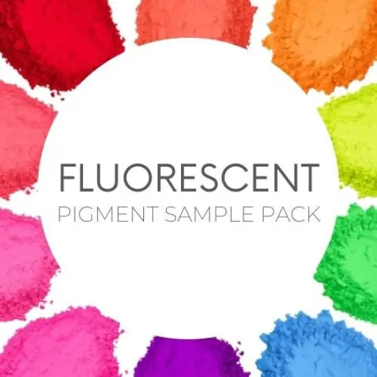* Neon Fluorescent Pigment Sample Pack - 12 Fluorescent Colors {2}