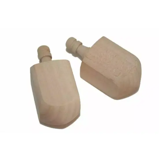Kitcheniva Wooden Dreidel Wood Spin Top Toy Party Favor Crafts DIY {2}