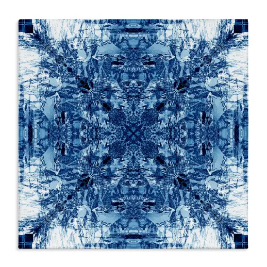 Stupell Industries Mosaic Pattern on White Canvas Wall Art Design by El Perkin {1}