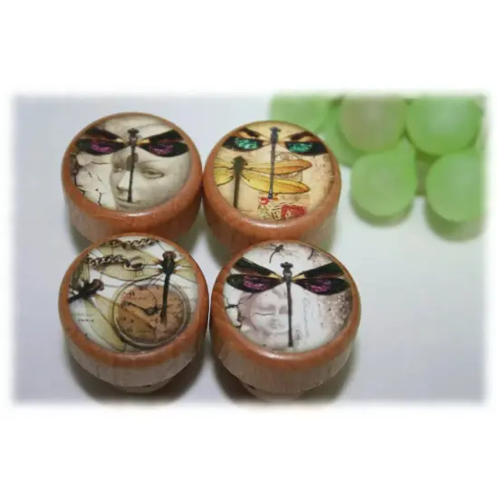 Kitcheniva 1 Pc Dragonfly Wine Stoppers Steam Punk Dragonflies Wine Stoppers {3}