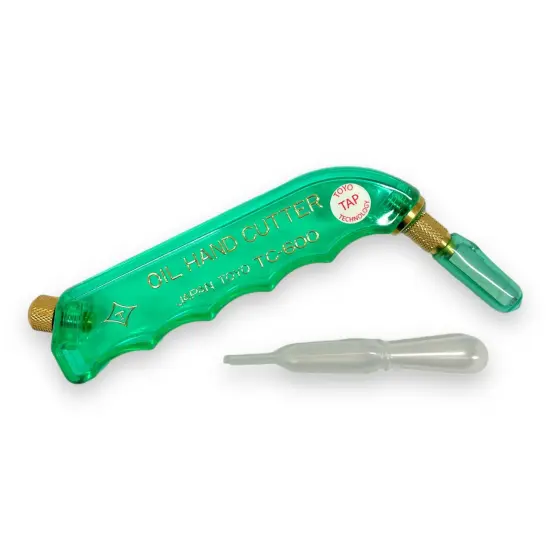 [TC-600PRV] TOYO&trade; Pistol Grip Supercutter&reg; with Tap Wheel Technology - PATTERN BLADE Green {1}