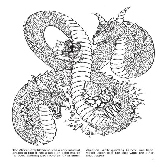 Dragons Coloring Book-Softcover {6}