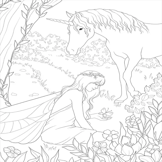 Fairycore: Enchanting Images to Color-Softcover {4}