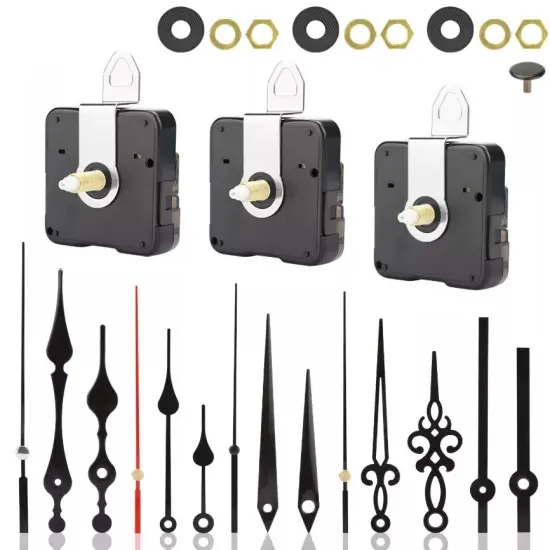 Quartz Clock Mechanism Kit, DIY Wall Clock Mechanisms, Clock Movement Parts Motor Replacement DIY Repair Parts {1}